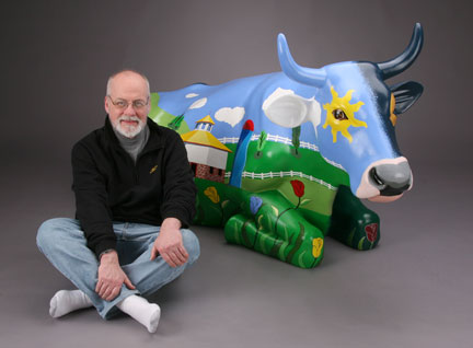 Greg and Painted Cow