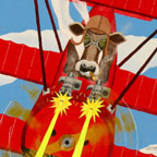 Red Bovine in Action